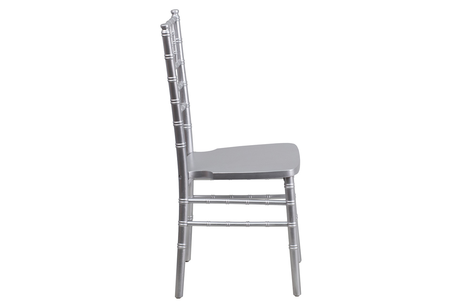 BLNK HERCULES Series Wood Chiavari Chair - Silver