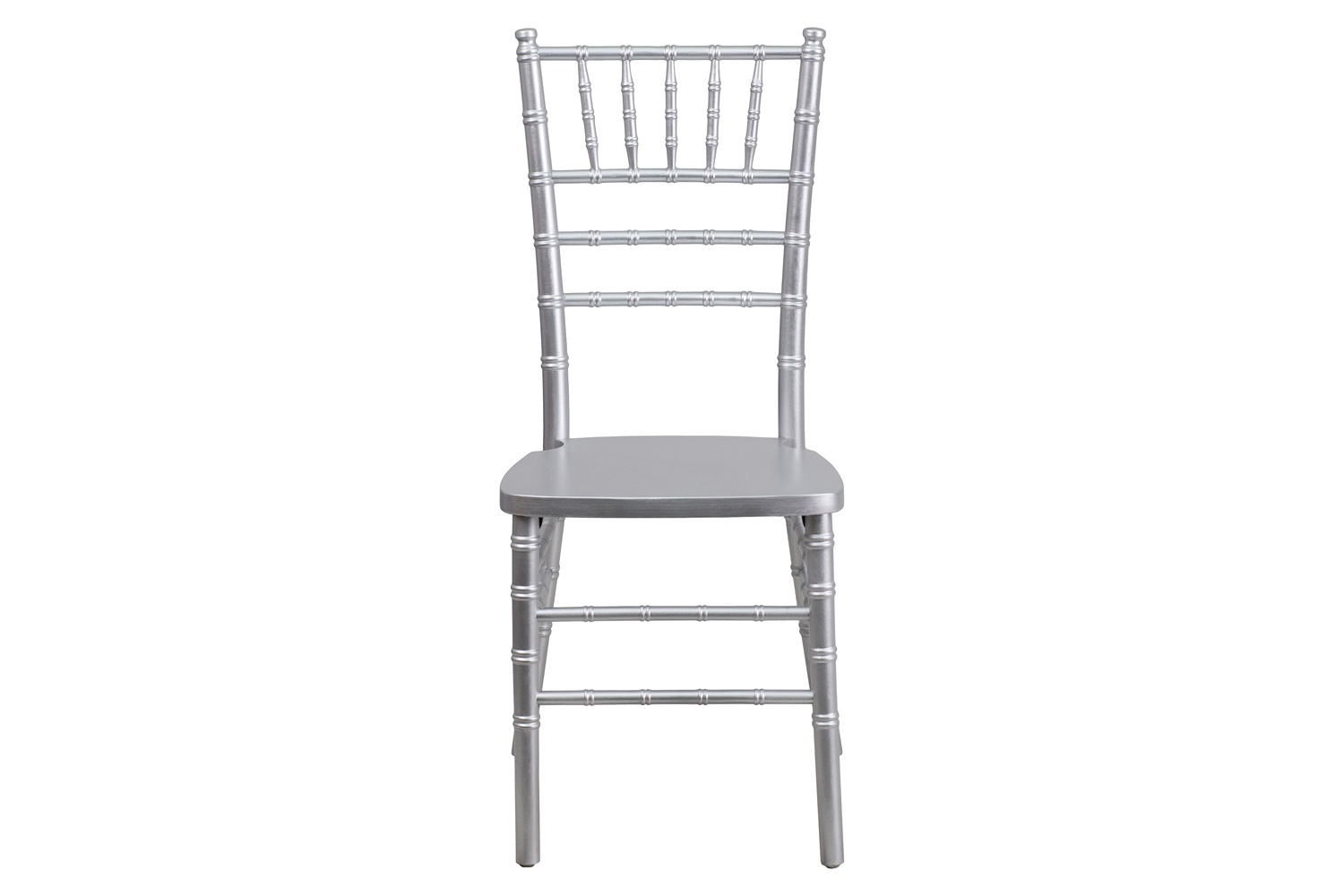 BLNK HERCULES Series Wood Chiavari Chair - Silver