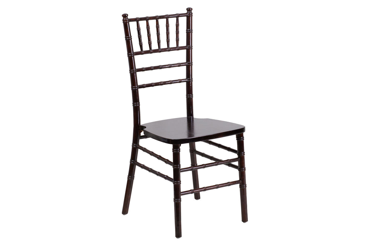 BLNK™ HERCULES Series Wood Chiavari Chair - Walnut