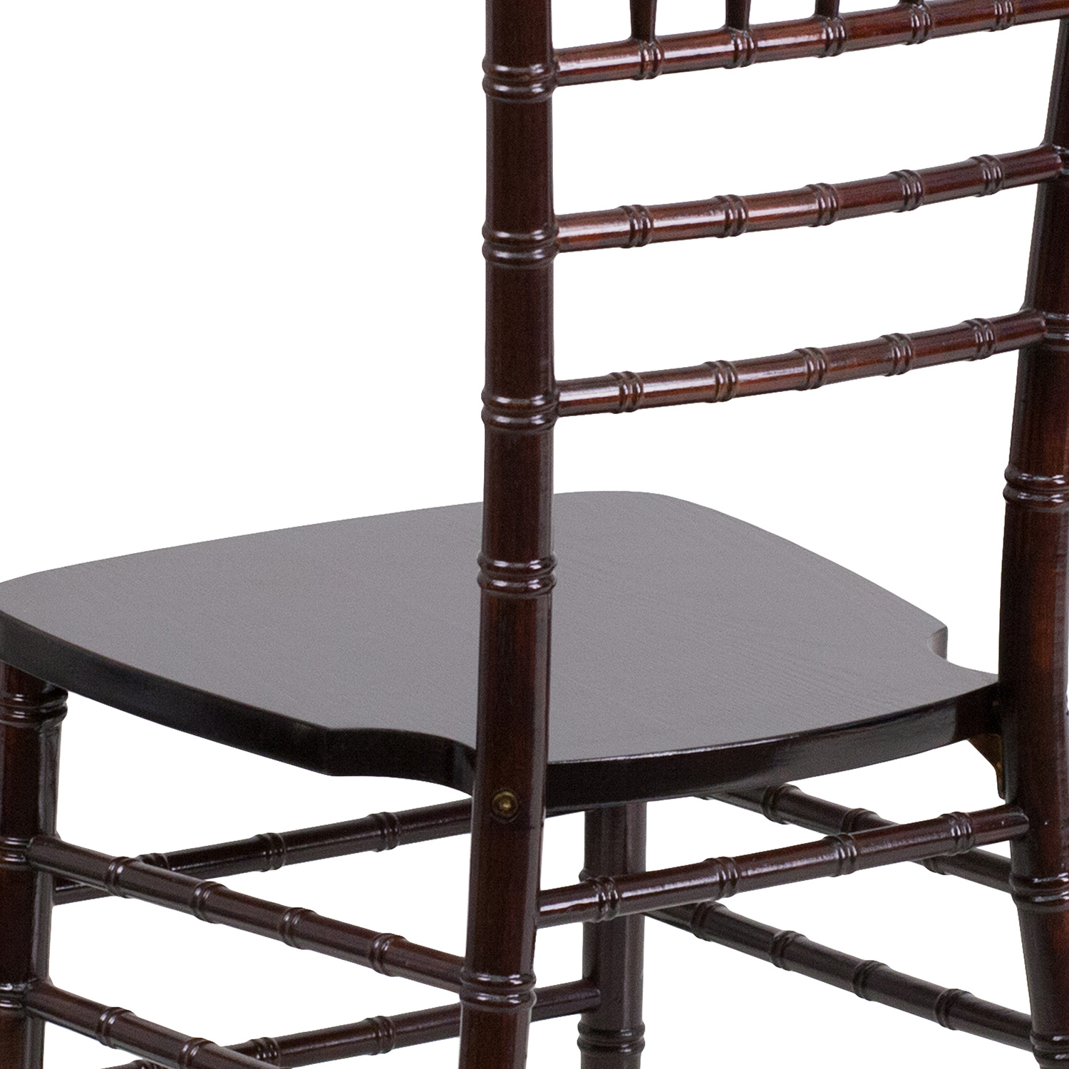 BLNK™ HERCULES Series Wood Chiavari Chair - Walnut