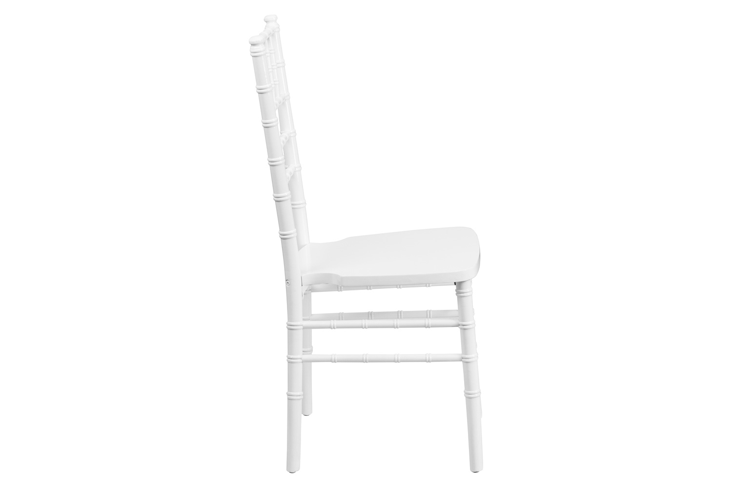 BLNK™ HERCULES Series Wood Chiavari Chair - White