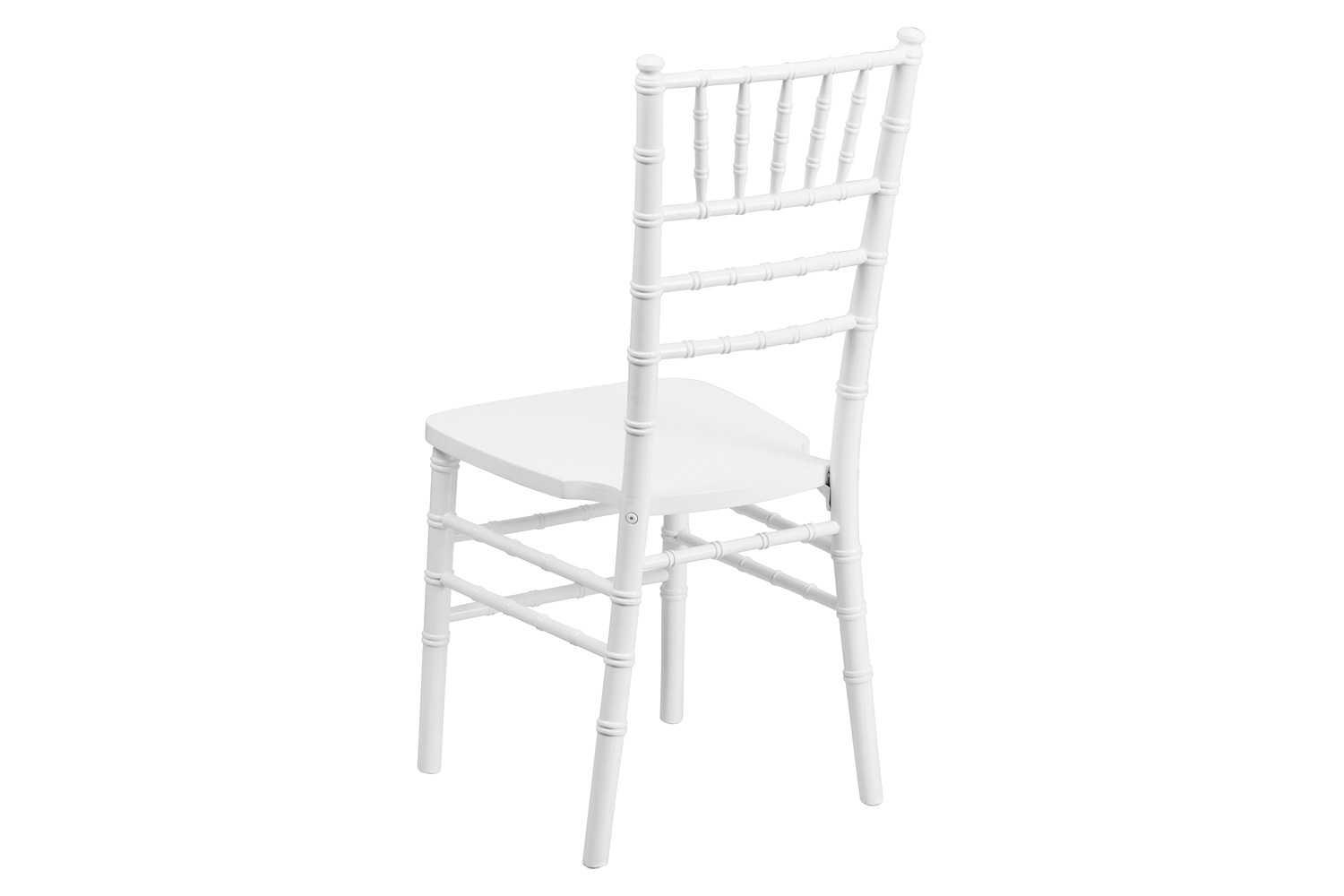 BLNK™ HERCULES Series Wood Chiavari Chair - White