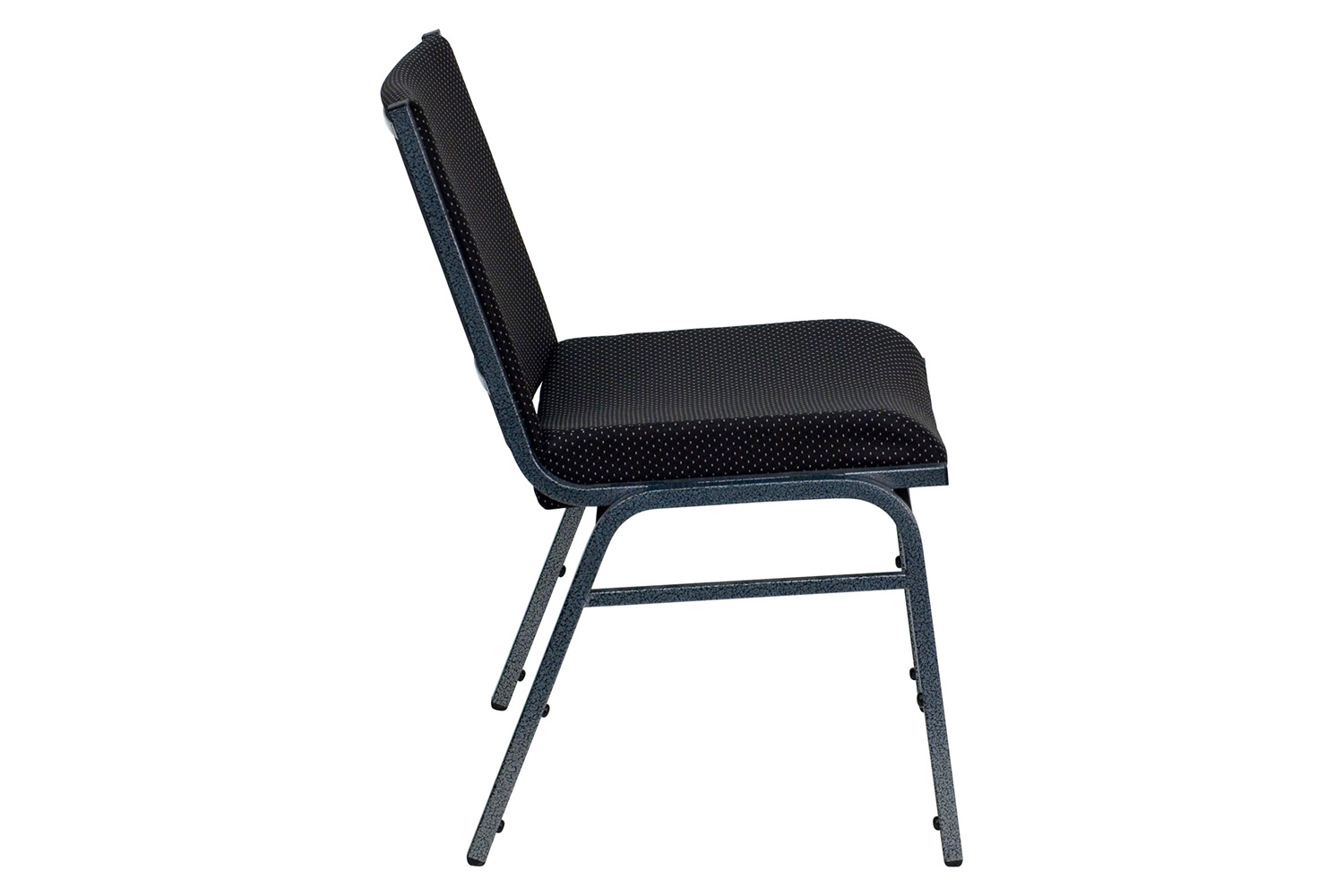 BLNK HERCULES Series Fabric Heavy Duty Stack Chair - Black Dot