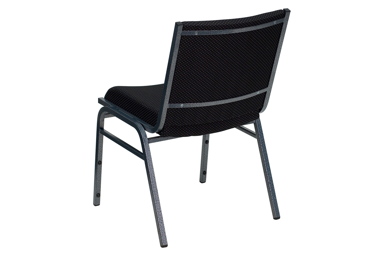 BLNK HERCULES Series Fabric Heavy Duty Stack Chair - Black Dot