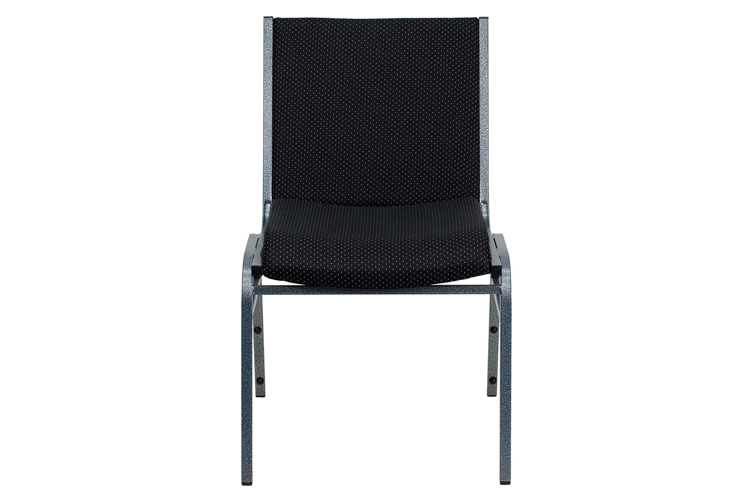 BLNK HERCULES Series Fabric Heavy Duty Stack Chair - Black Dot