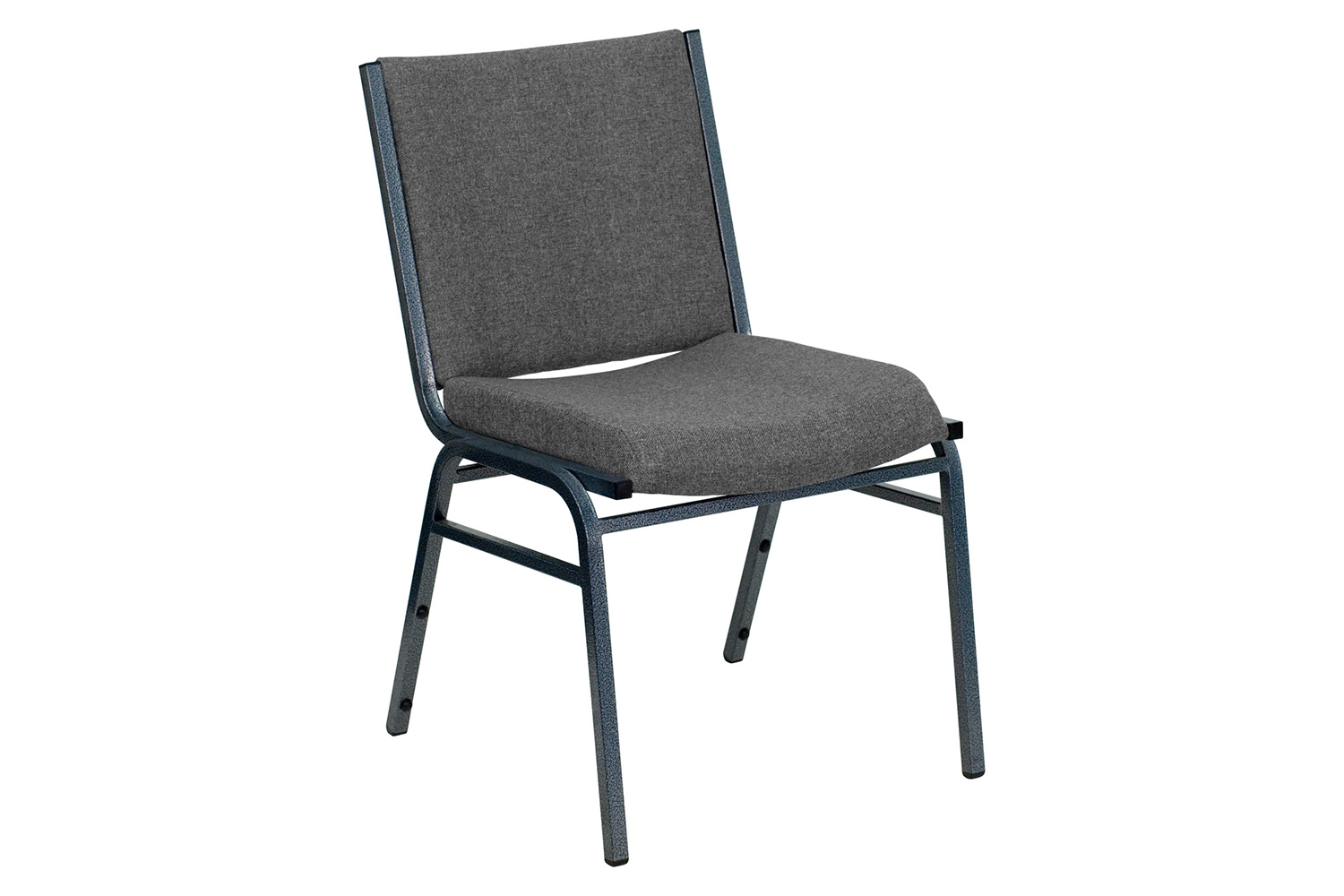 BLNK HERCULES Series Fabric Heavy Duty Stack Chair - Gray