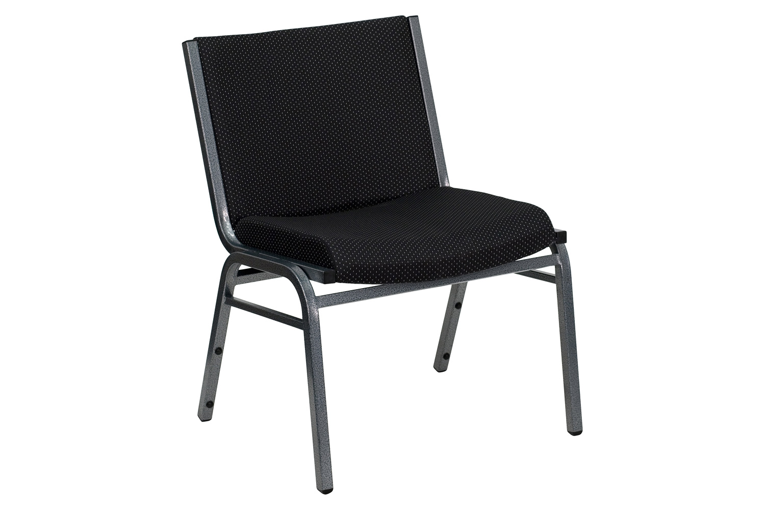 BLNK™ HERCULES Series Fabric Stack Chair - Black