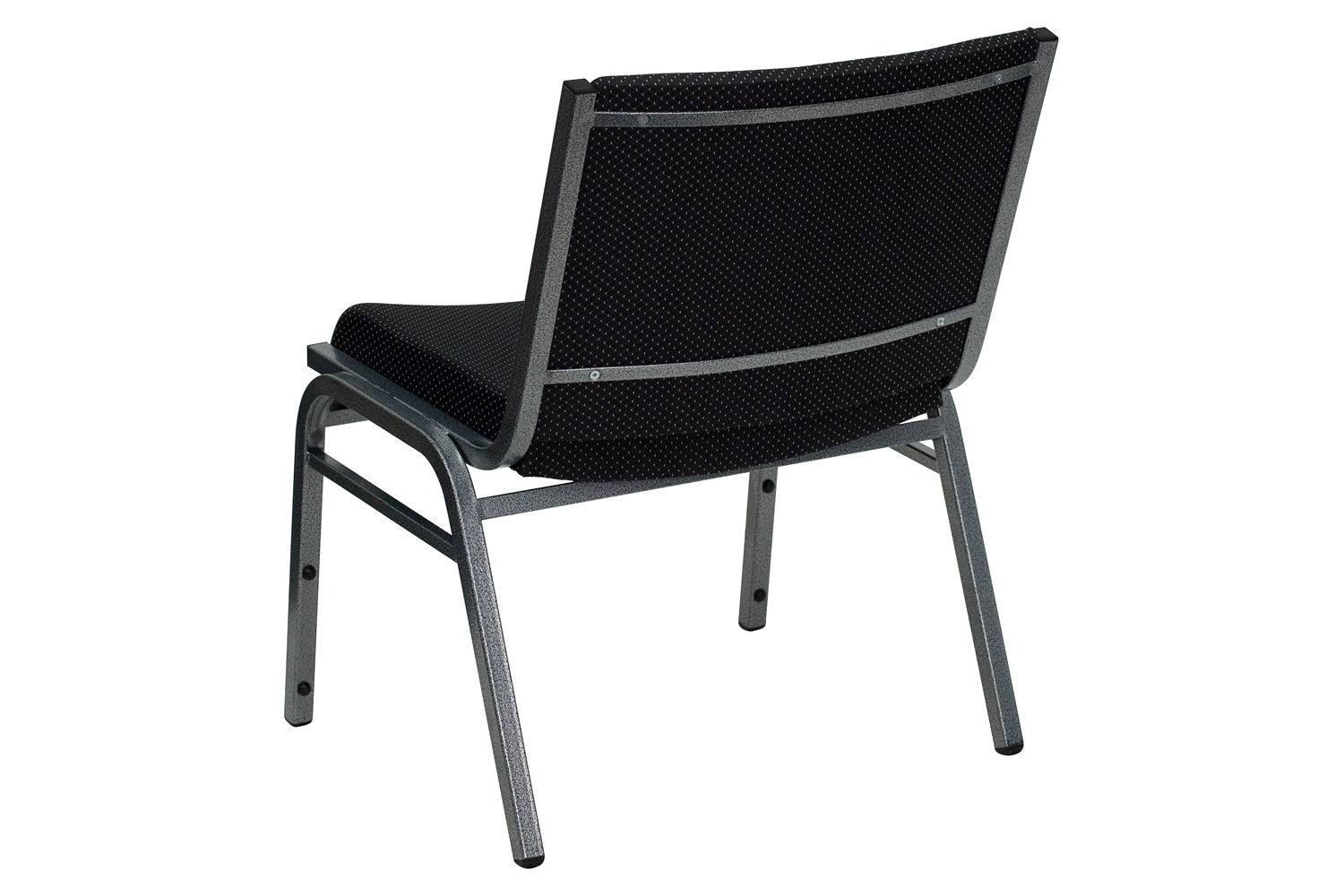 BLNK™ HERCULES Series Fabric Stack Chair - Black