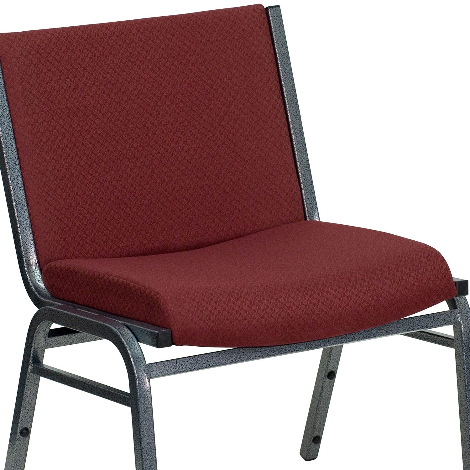 BLNK™ HERCULES Series Fabric Stack Chair - Burgundy