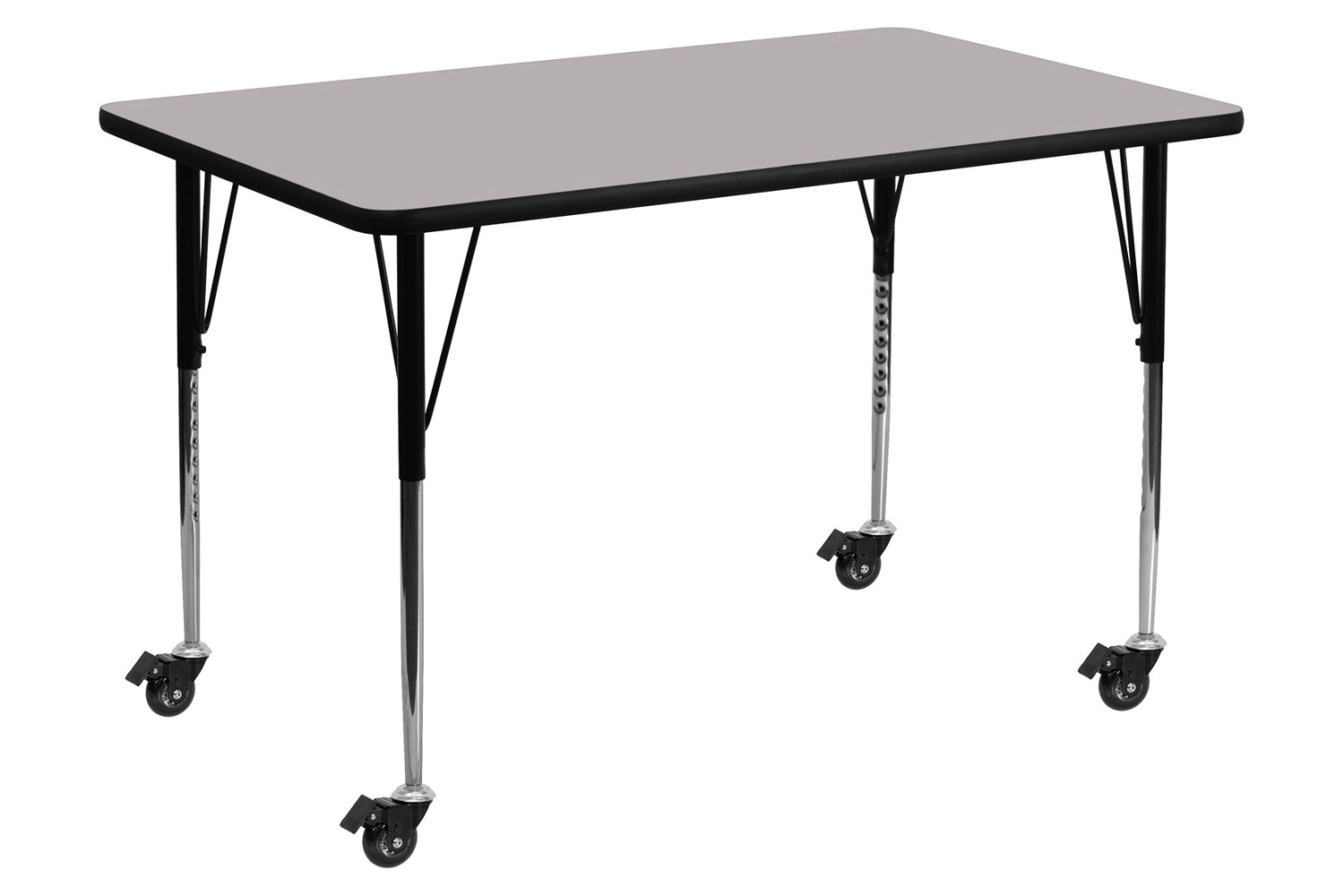 BLNK Wren Mobile Rectangular Thermal Laminate Activity Table