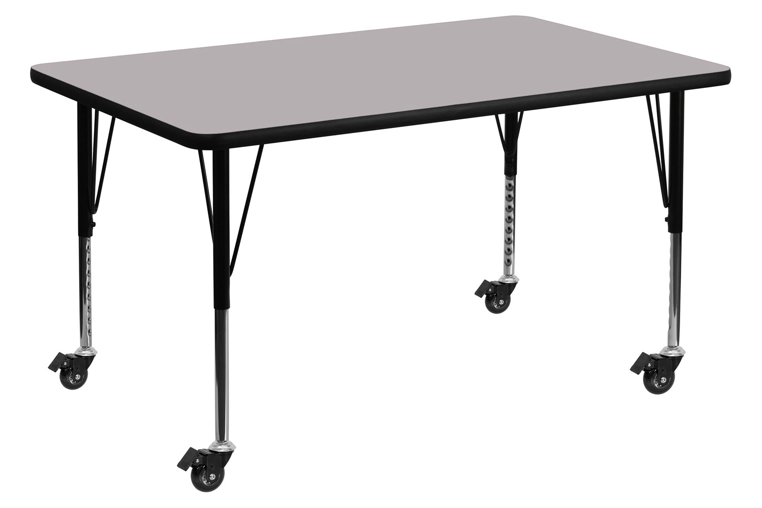 BLNK Wren Mobile Rectangular Thermal Laminate Activity Table