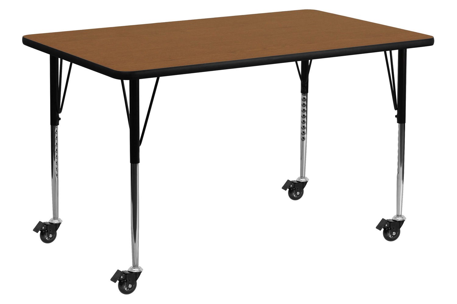 BLNK - Wren Mobile Rectangular HP Laminate Activity Table