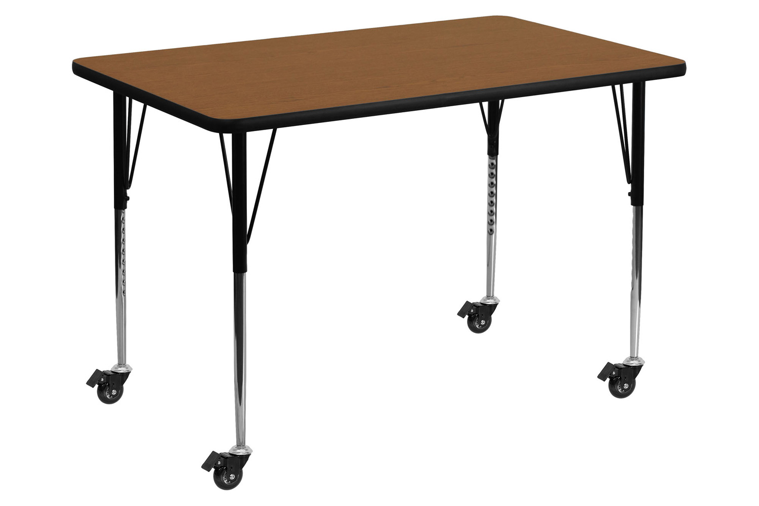 BLNK - Wren Mobile Rectangular HP Laminate Activity Table