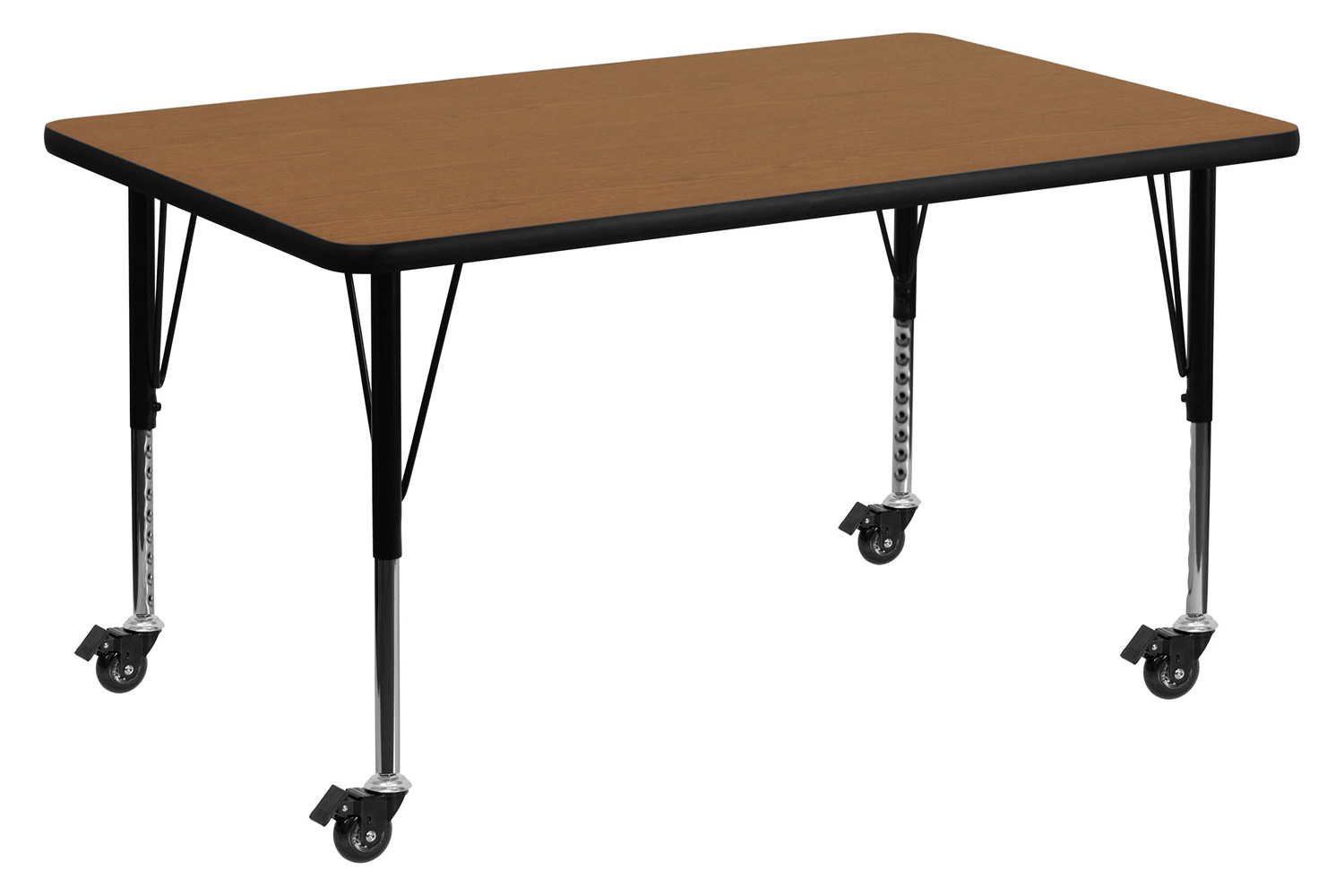 BLNK Wren Mobile Rectangular Thermal Laminate Activity Table