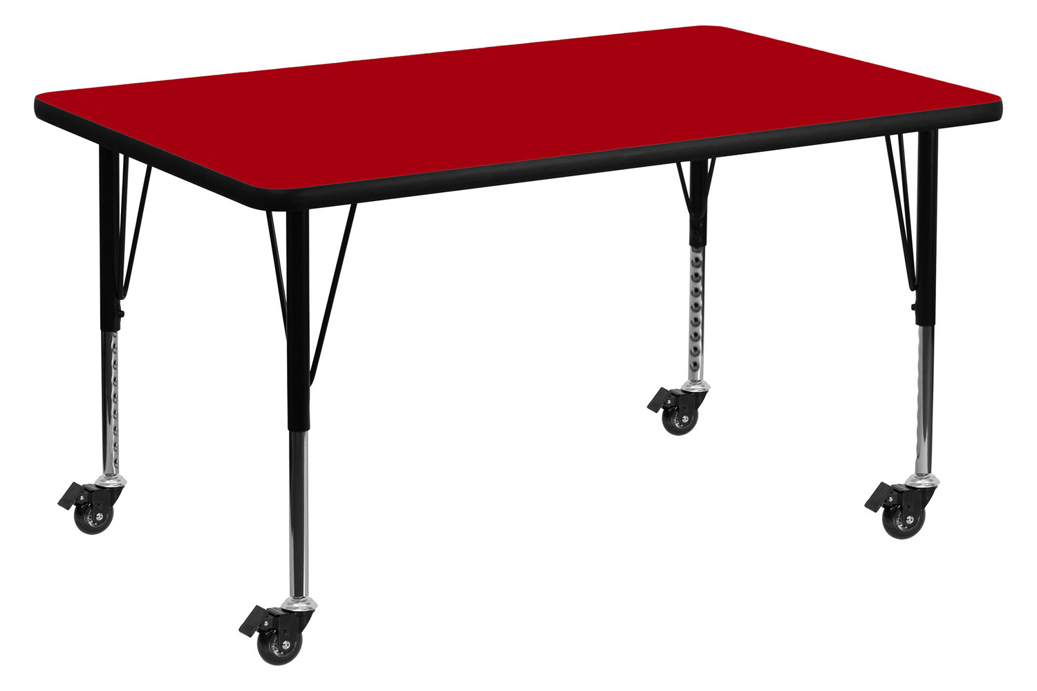 BLNK Wren Mobile Rectangular Thermal Laminate Activity Table