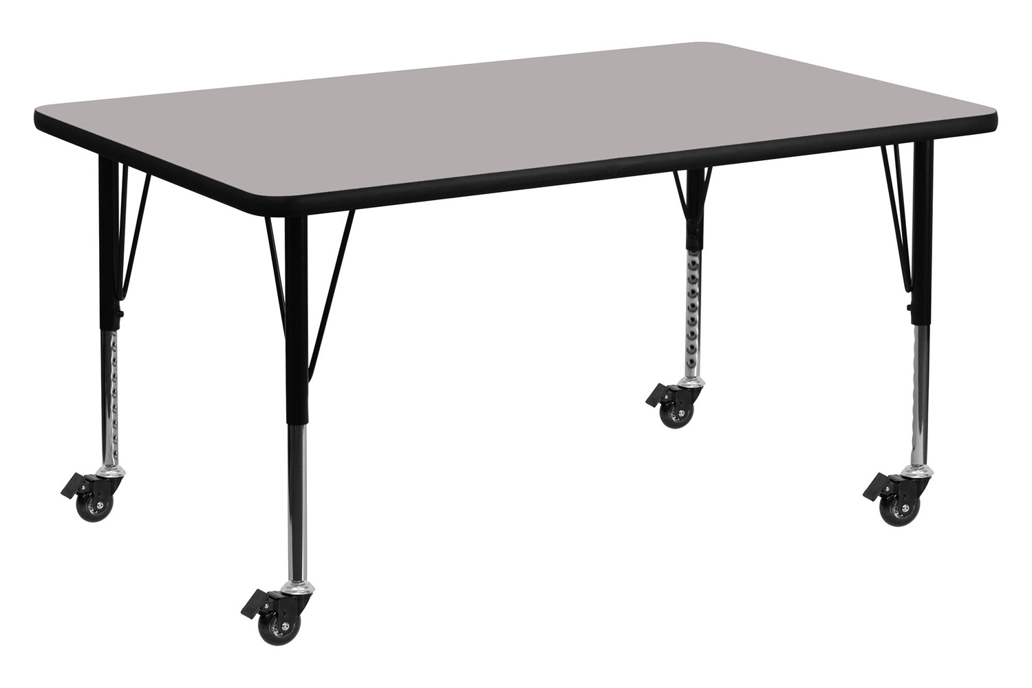 BLNK - Wren Mobile Rectangular HP Laminate Activity Table