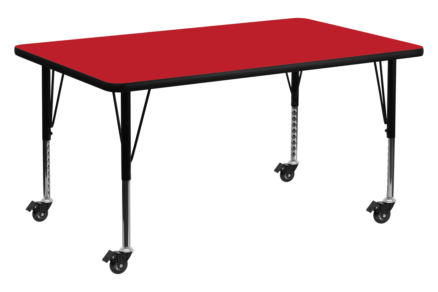 BLNK - Wren Mobile Rectangular HP Laminate Activity Table