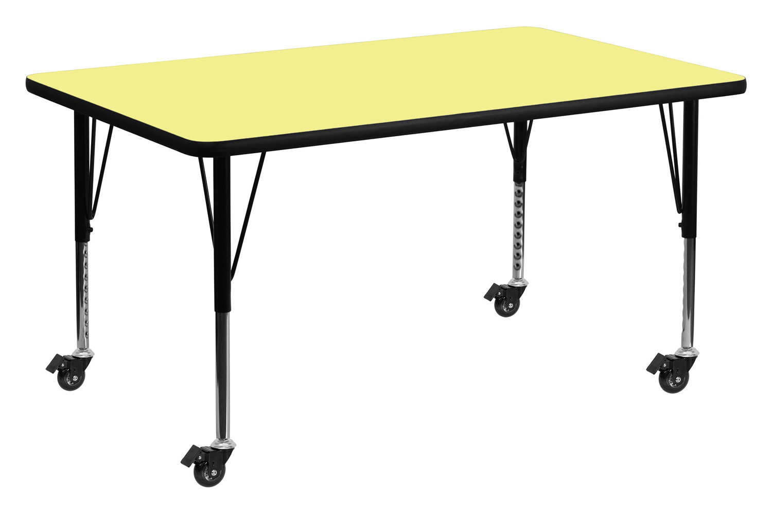 BLNK Wren Mobile Rectangular Thermal Laminate Activity Table