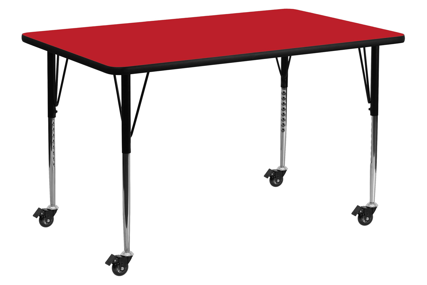 BLNK - Wren Mobile Rectangular HP Laminate Activity Table