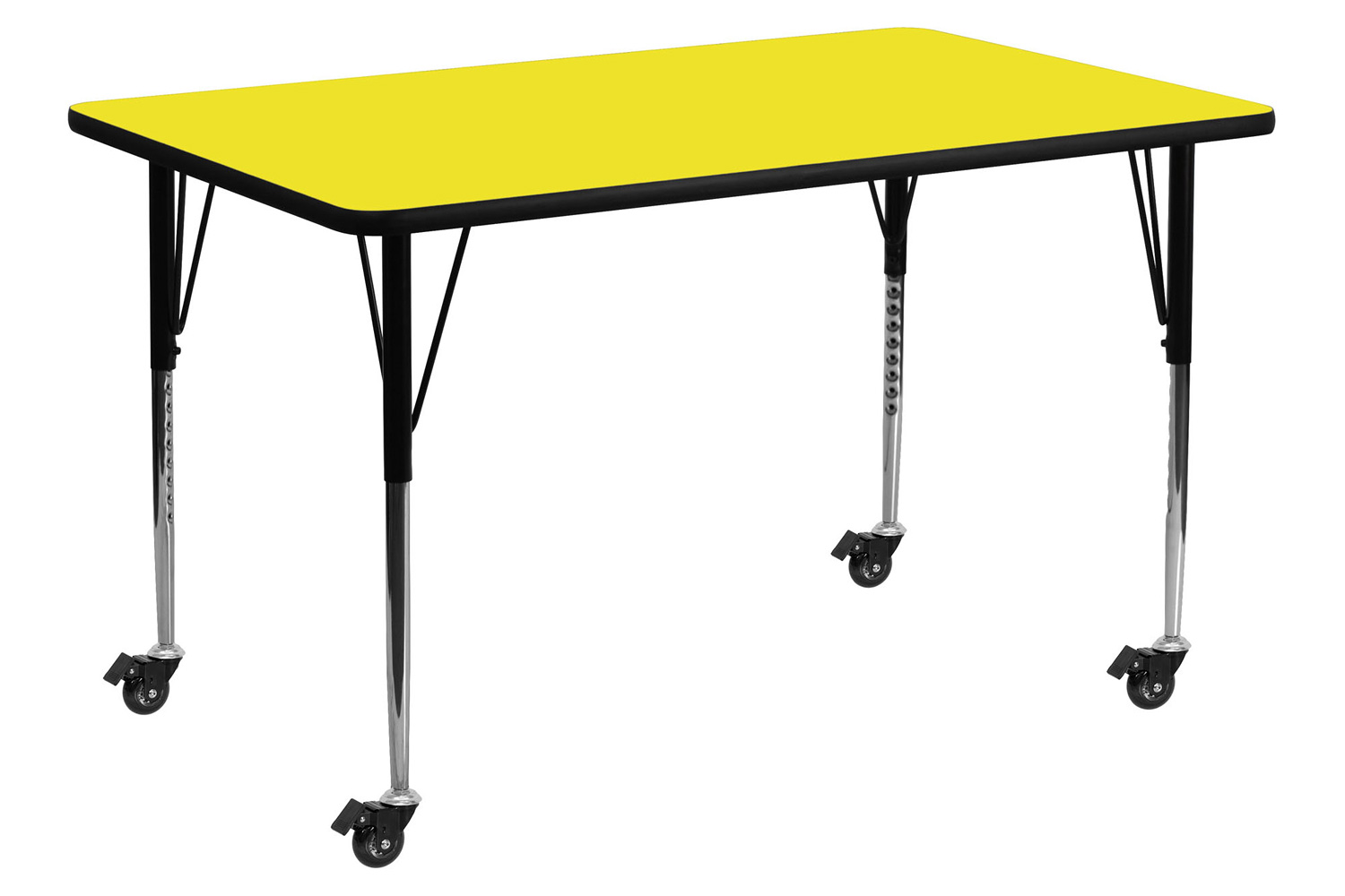 BLNK - Wren Mobile Rectangular HP Laminate Activity Table