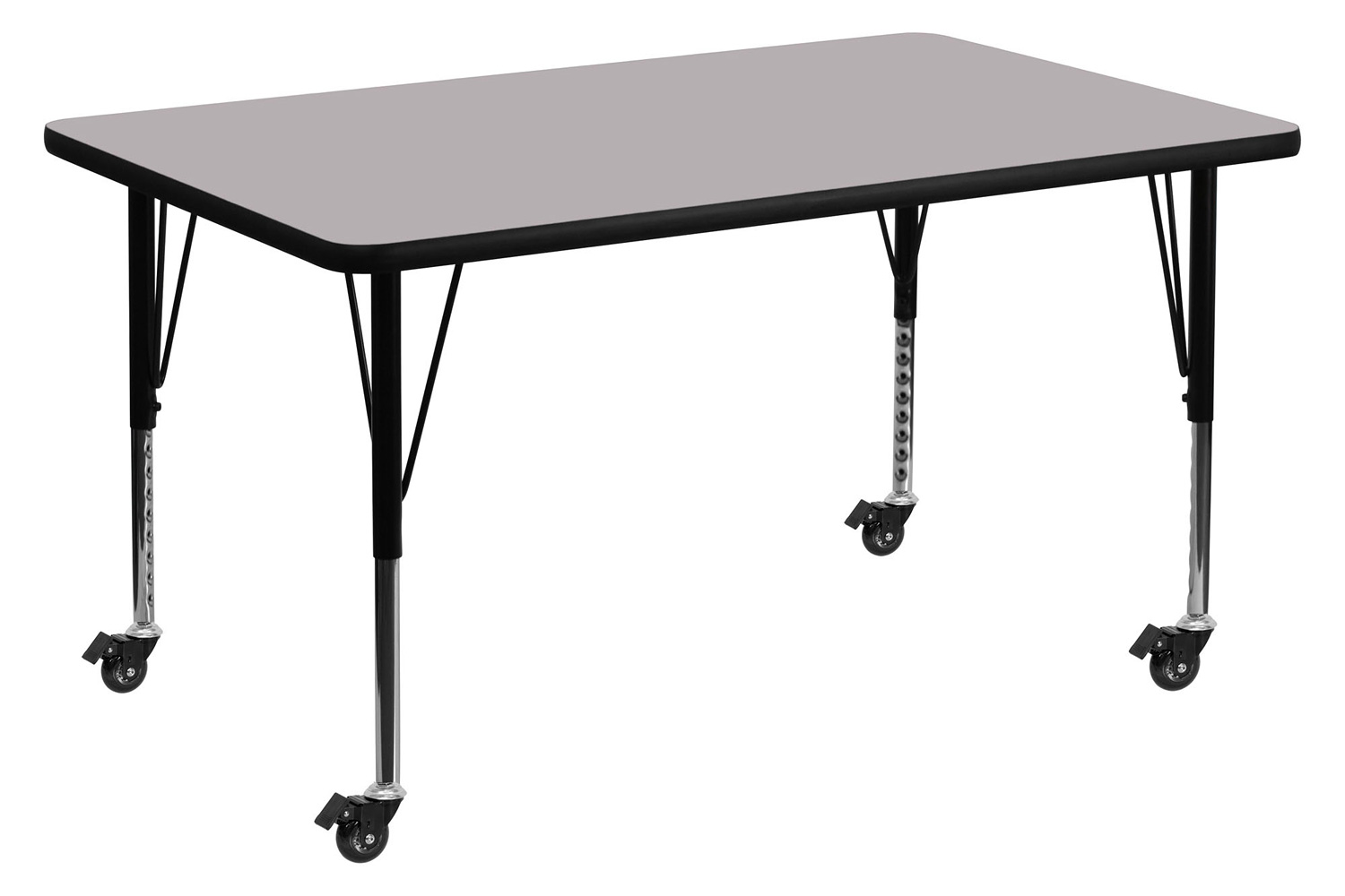 BLNK Wren Mobile Rectangular Thermal Laminate Activity Table