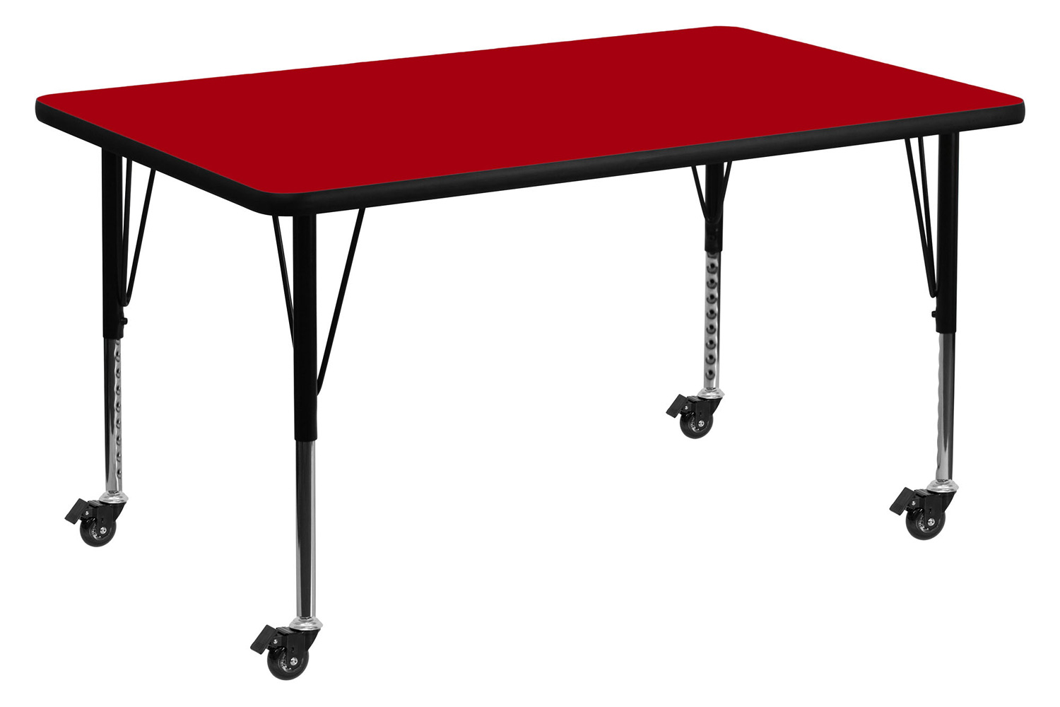 BLNK Wren Mobile Rectangular Thermal Laminate Activity Table