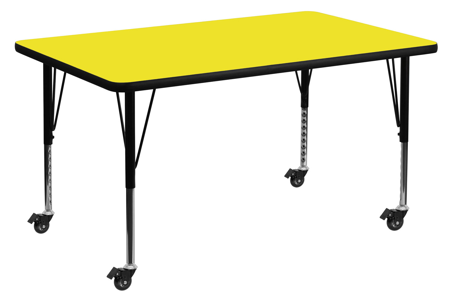 BLNK - Wren Mobile Rectangular HP Laminate Activity Table