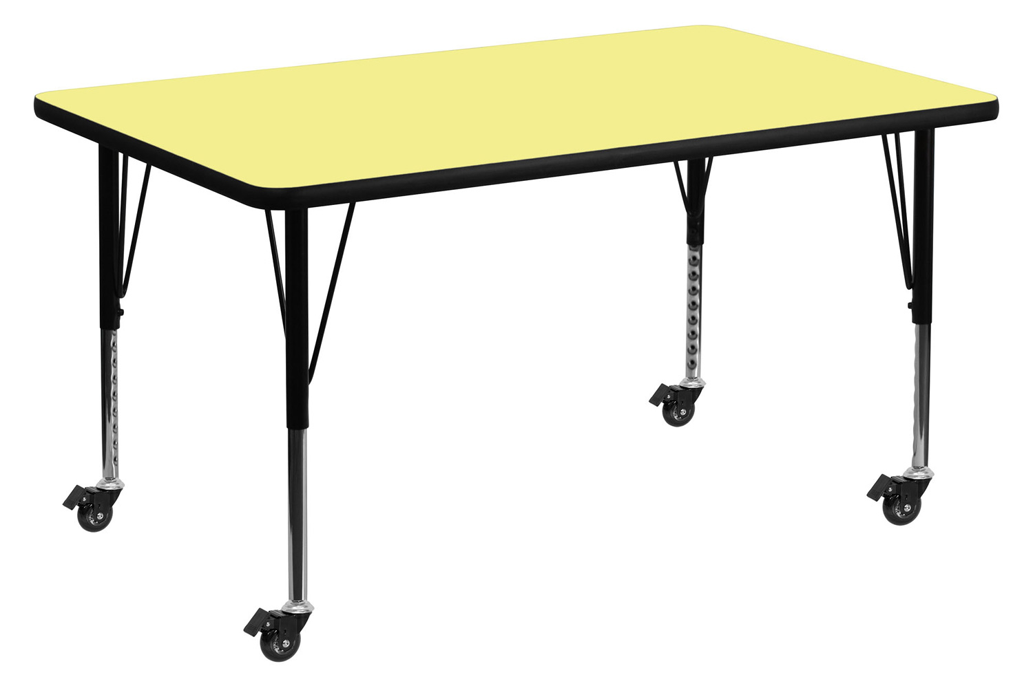 BLNK Wren Mobile Rectangular Thermal Laminate Activity Table