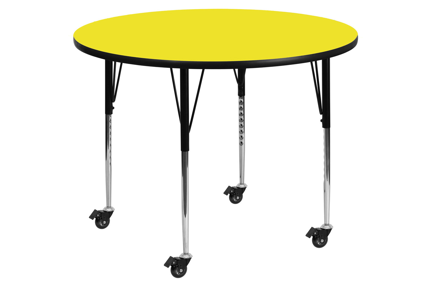 BLNK Wren Mobile Round HP Laminate Activity Table