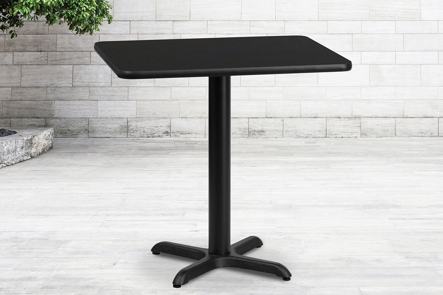 BLNK Rectangular Table with 22'' x 22'' Base