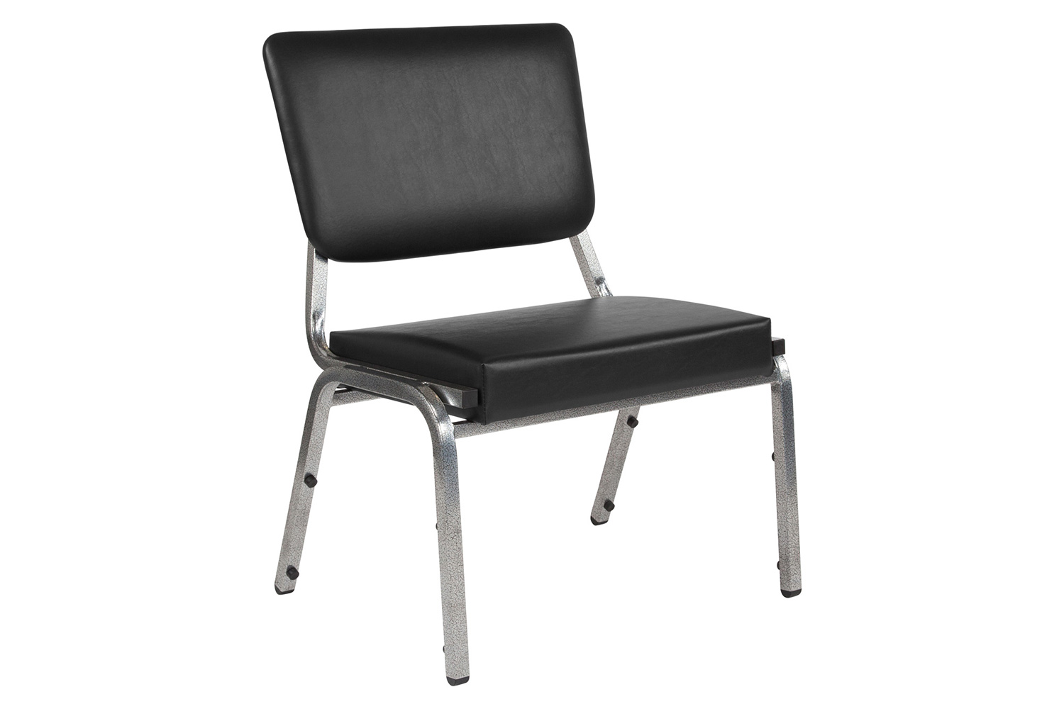 BLNK - HERCULES Series Vinyl Antimicrobial Bariatric Medical Reception Chair with 3/4 Panel Back