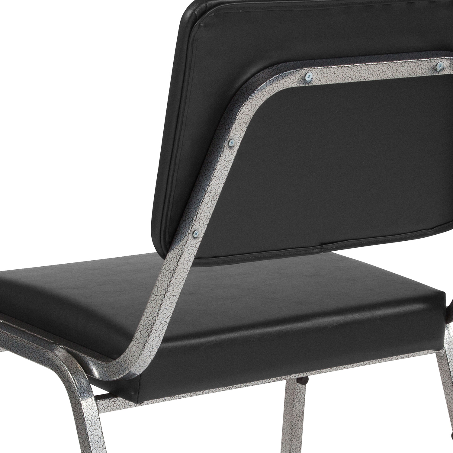 BLNK - HERCULES Series Vinyl Antimicrobial Bariatric Medical Reception Chair with 3/4 Panel Back