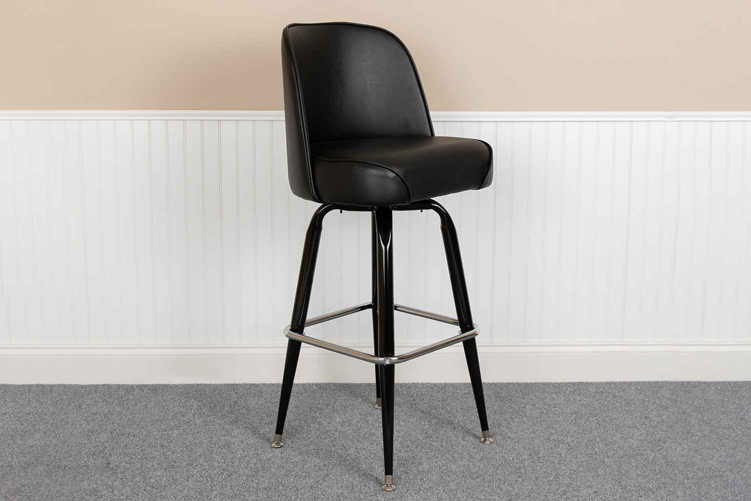 BLNK - James Metal Bar Stool with Swivel Bucket Seat