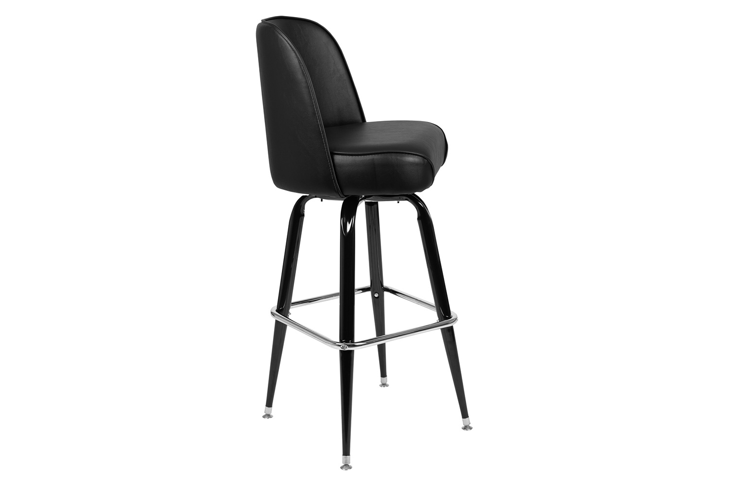 BLNK - James Metal Bar Stool with Swivel Bucket Seat