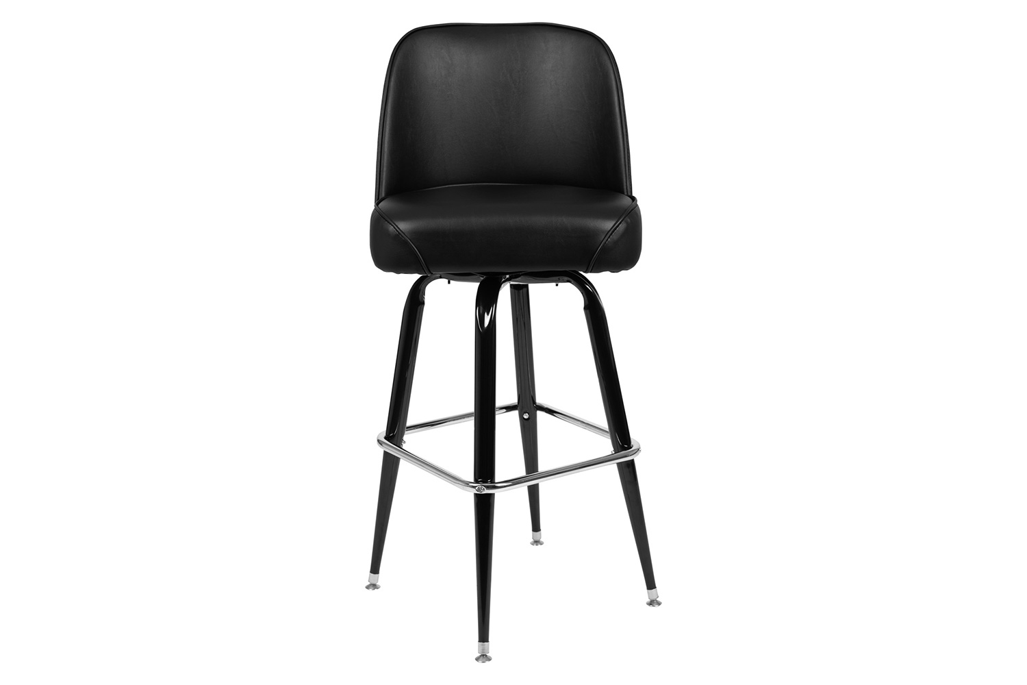 BLNK - James Metal Bar Stool with Swivel Bucket Seat