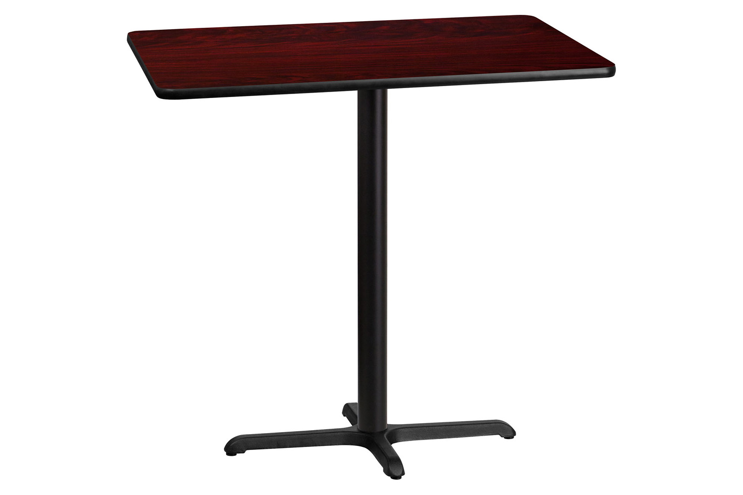 BLNK Rectangular Bar Height Table with 23.5'' x 29.5'' Base