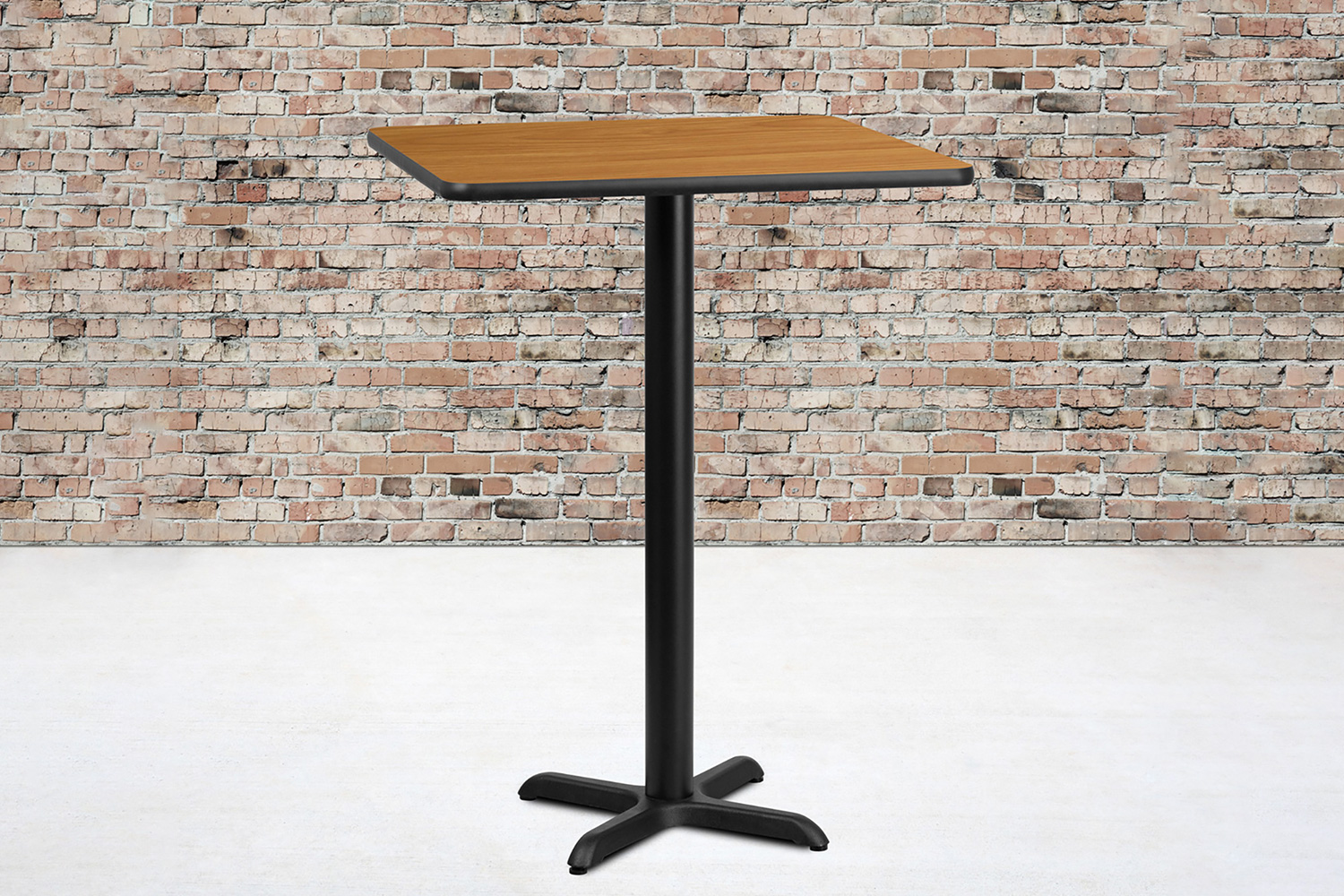 BLNK Square Bar Height Table with 22'' x 22'' Base