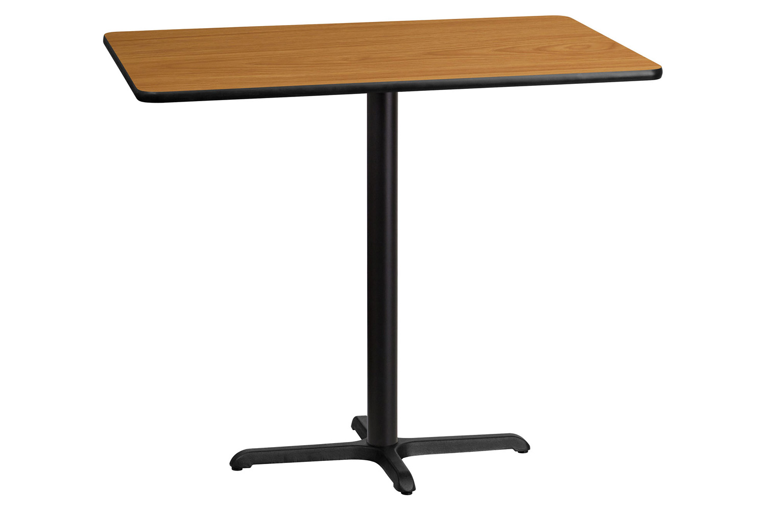 BLNK Rectangular Bar Height Table with 23.5'' x 29.5'' Base