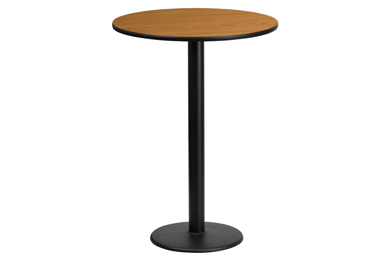 BLNK Round Bar Height Table with 18'' Round Base