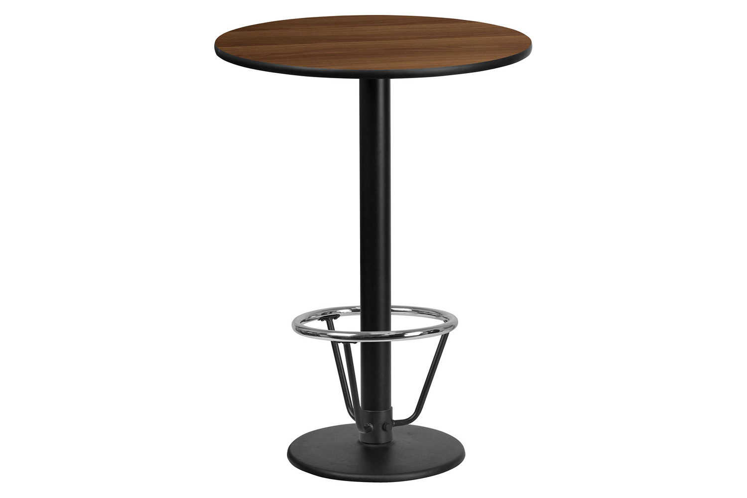 BLNK Round Bar Height Table with 18'' Round Base