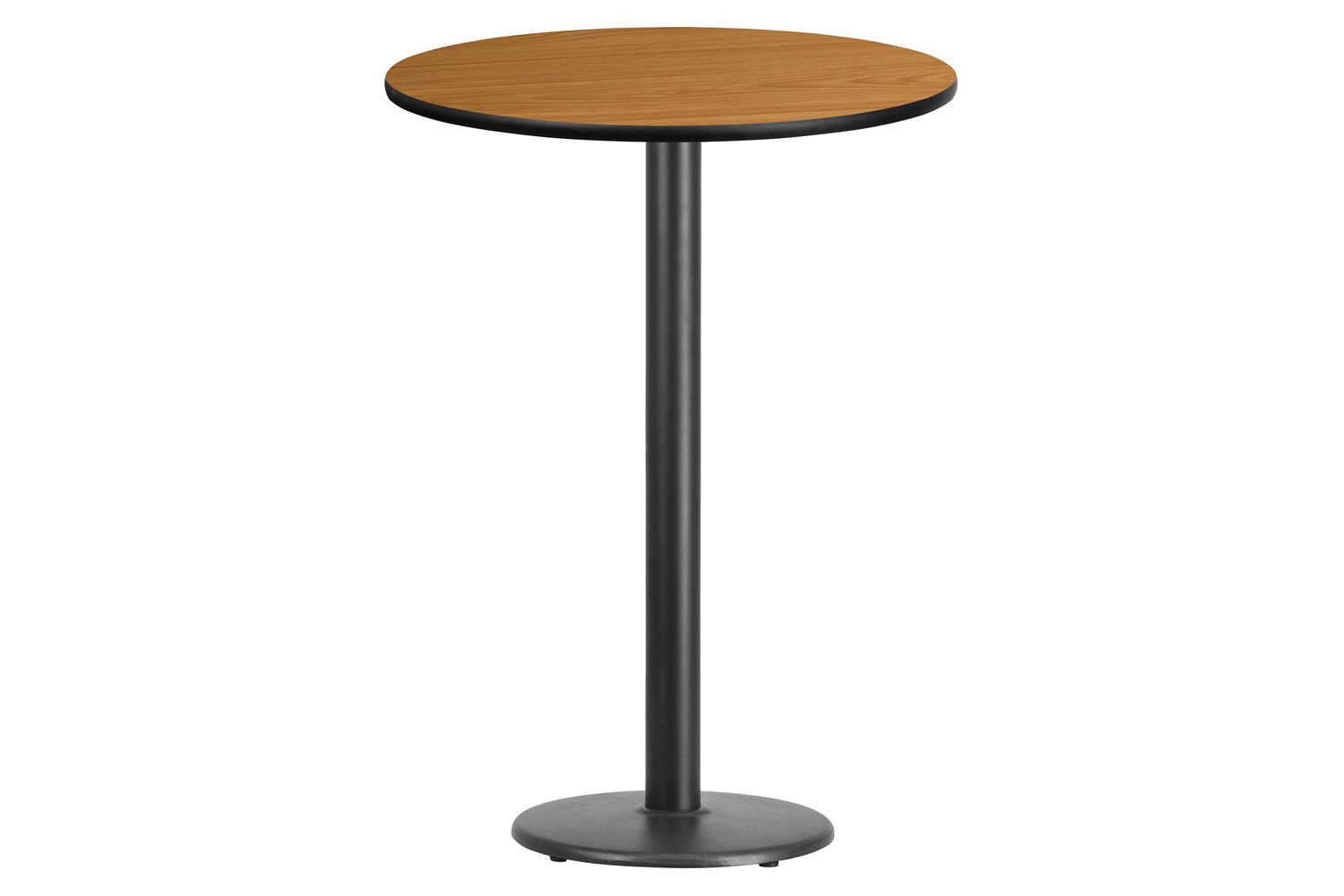 BLNK Round Bar Height Table with 18'' Round Base