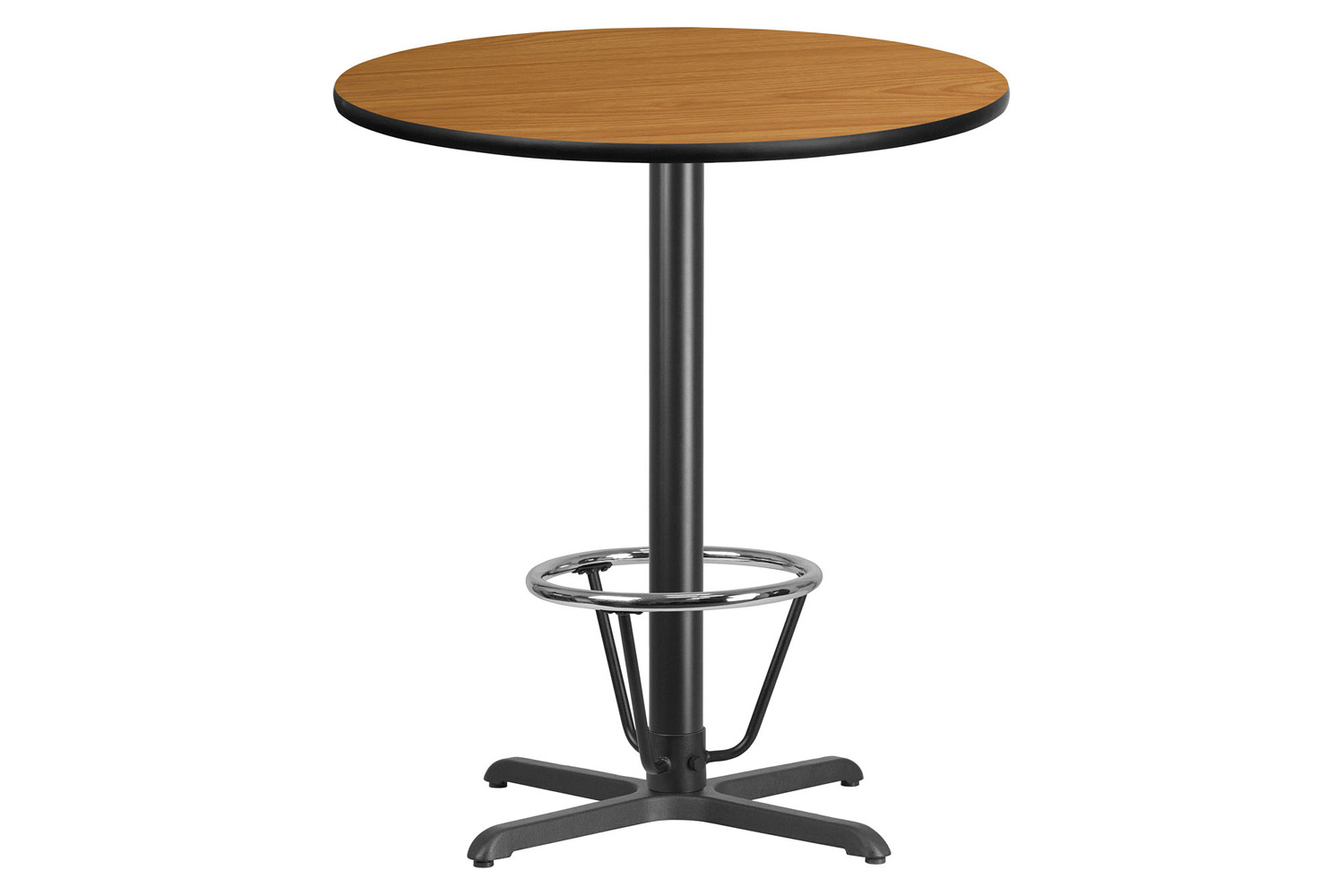 BLNK Round Bar Height Table with 30'' x 30'' Base