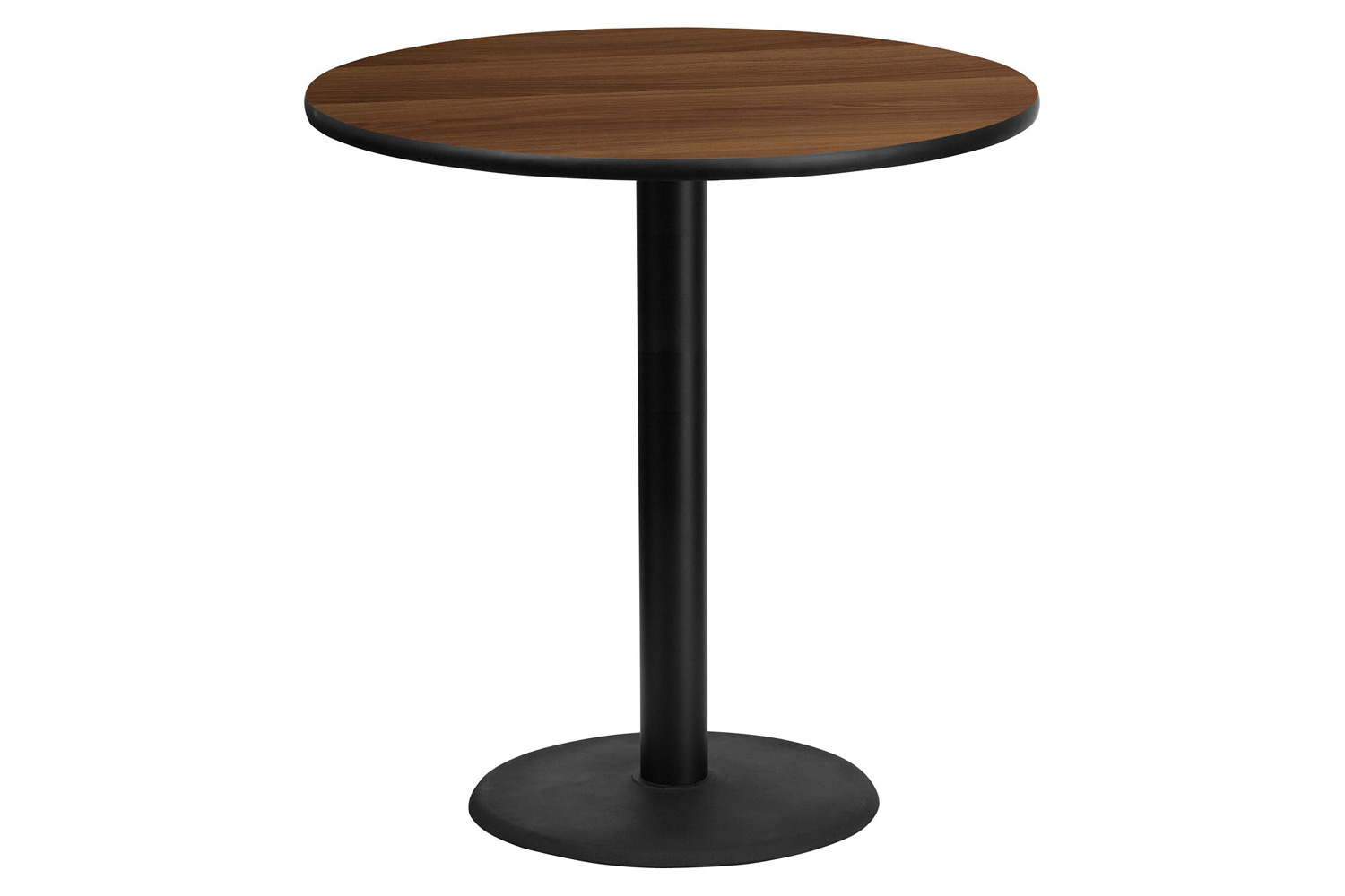 BLNK Round Bar Height Table with 24'' Round Base