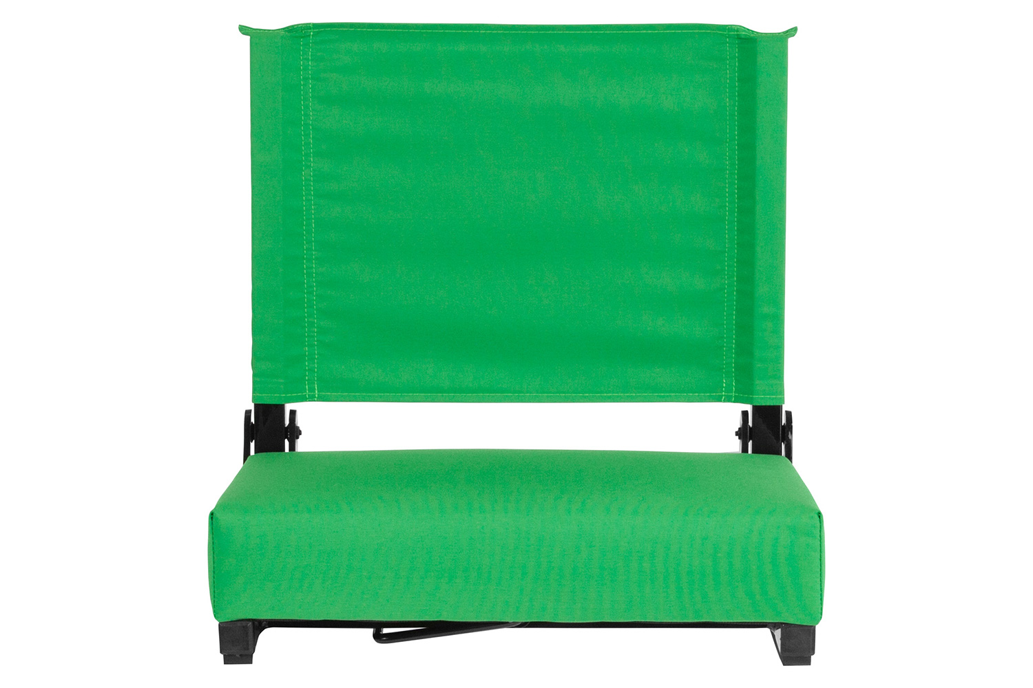 BLNK Grandstand Comfort Lightweight Stadium Chair with Handle and Ultra-Padded Seat - Bright Green