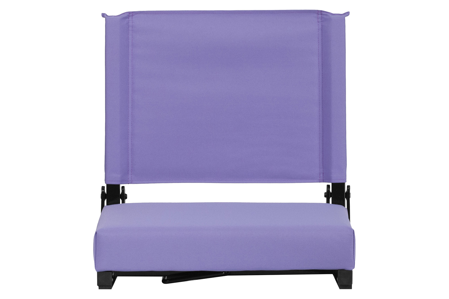 BLNK Grandstand Comfort Lightweight Stadium Chair with Handle and Ultra-Padded Seat - Purple