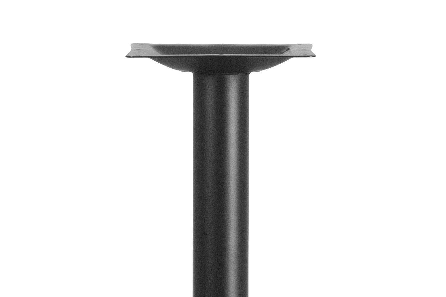 BLNK Beverly Restaurant Table X-Base with Table Height Column - 30"W x 30"L