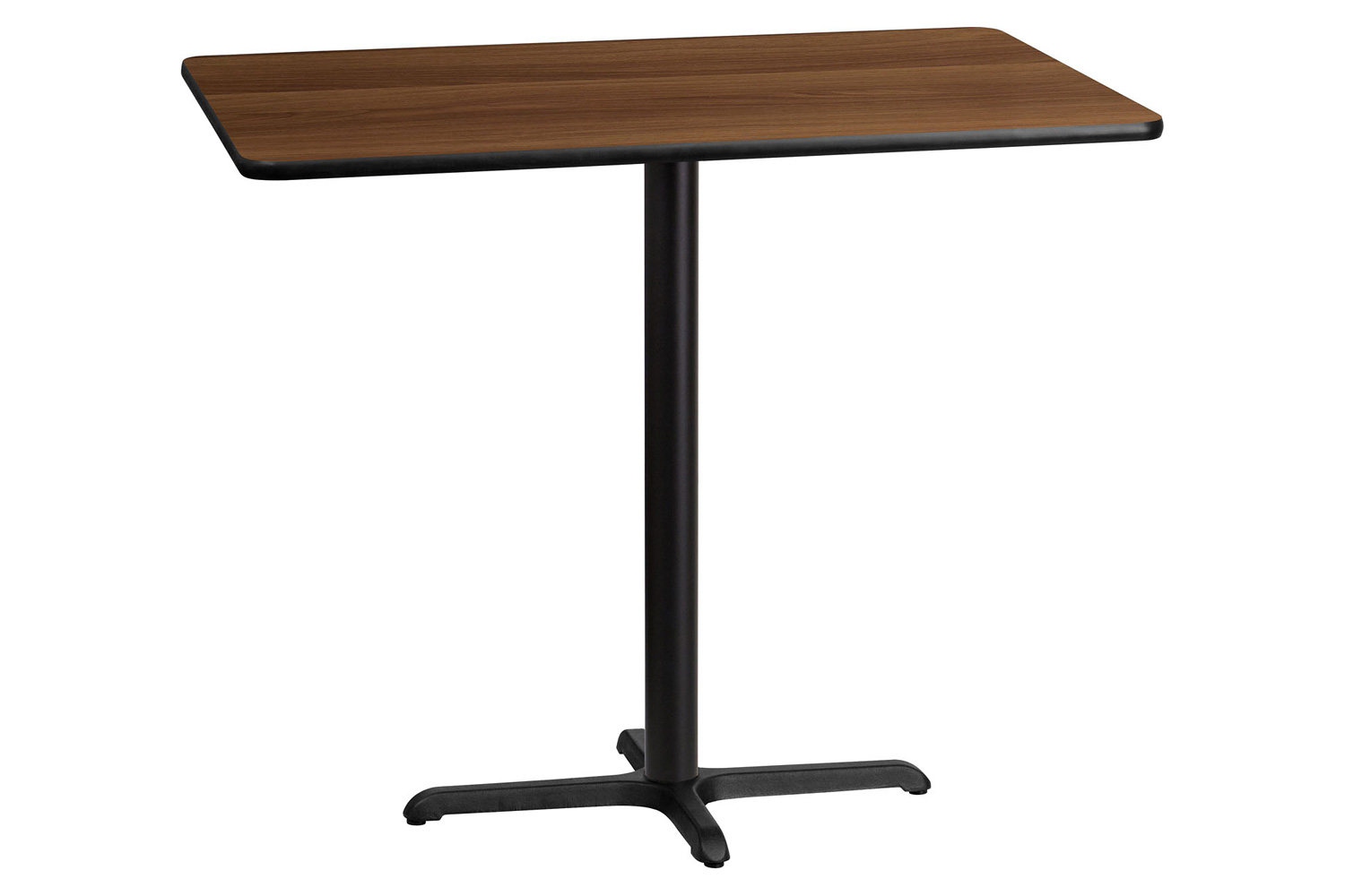 BLNK Rectangular Bar Height Table with 23.5'' x 29.5'' Base