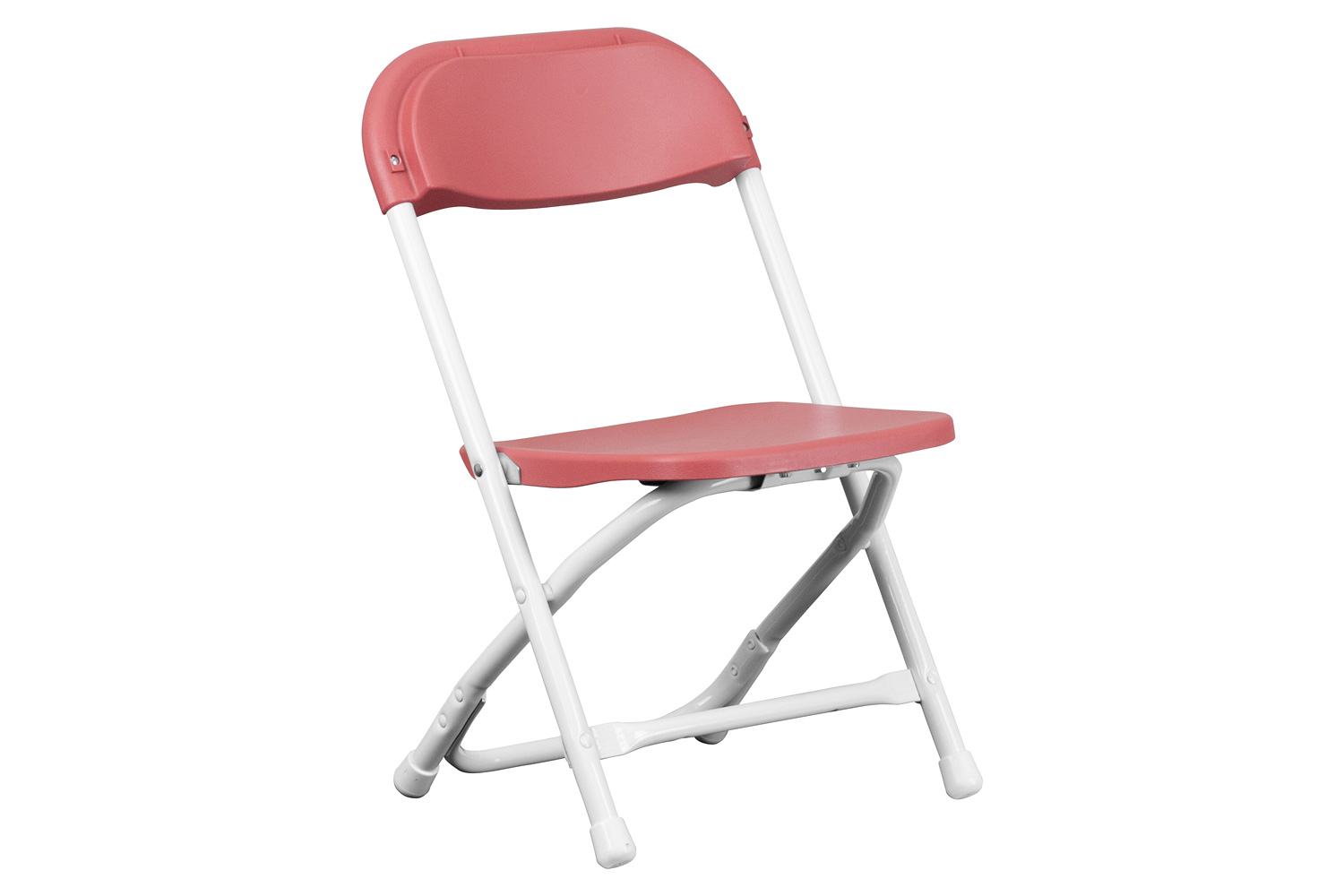 BLNK™ Timmy Kids Plastic Folding Chair - Burgundy