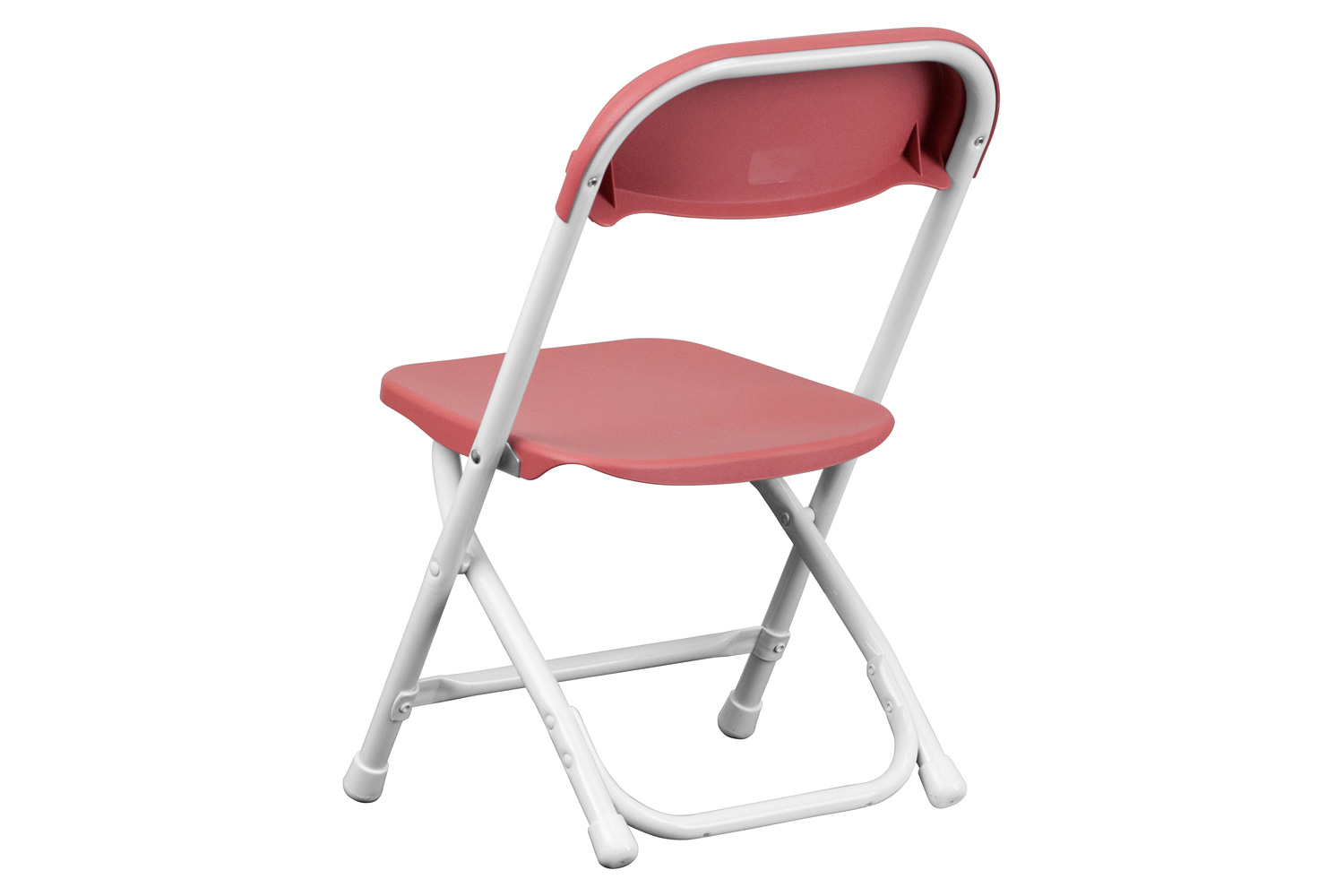 BLNK™ Timmy Kids Plastic Folding Chair - Burgundy