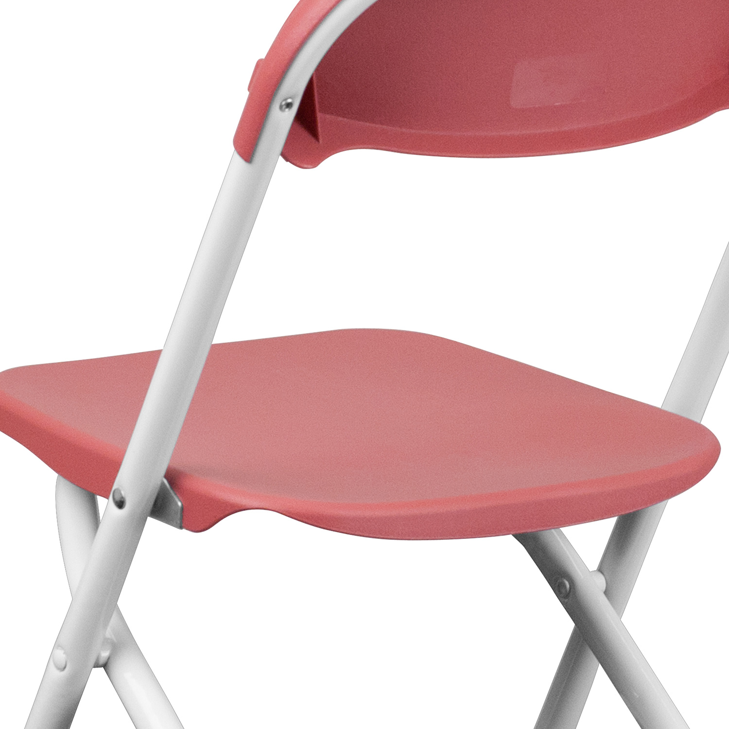 BLNK™ Timmy Kids Plastic Folding Chair - Burgundy